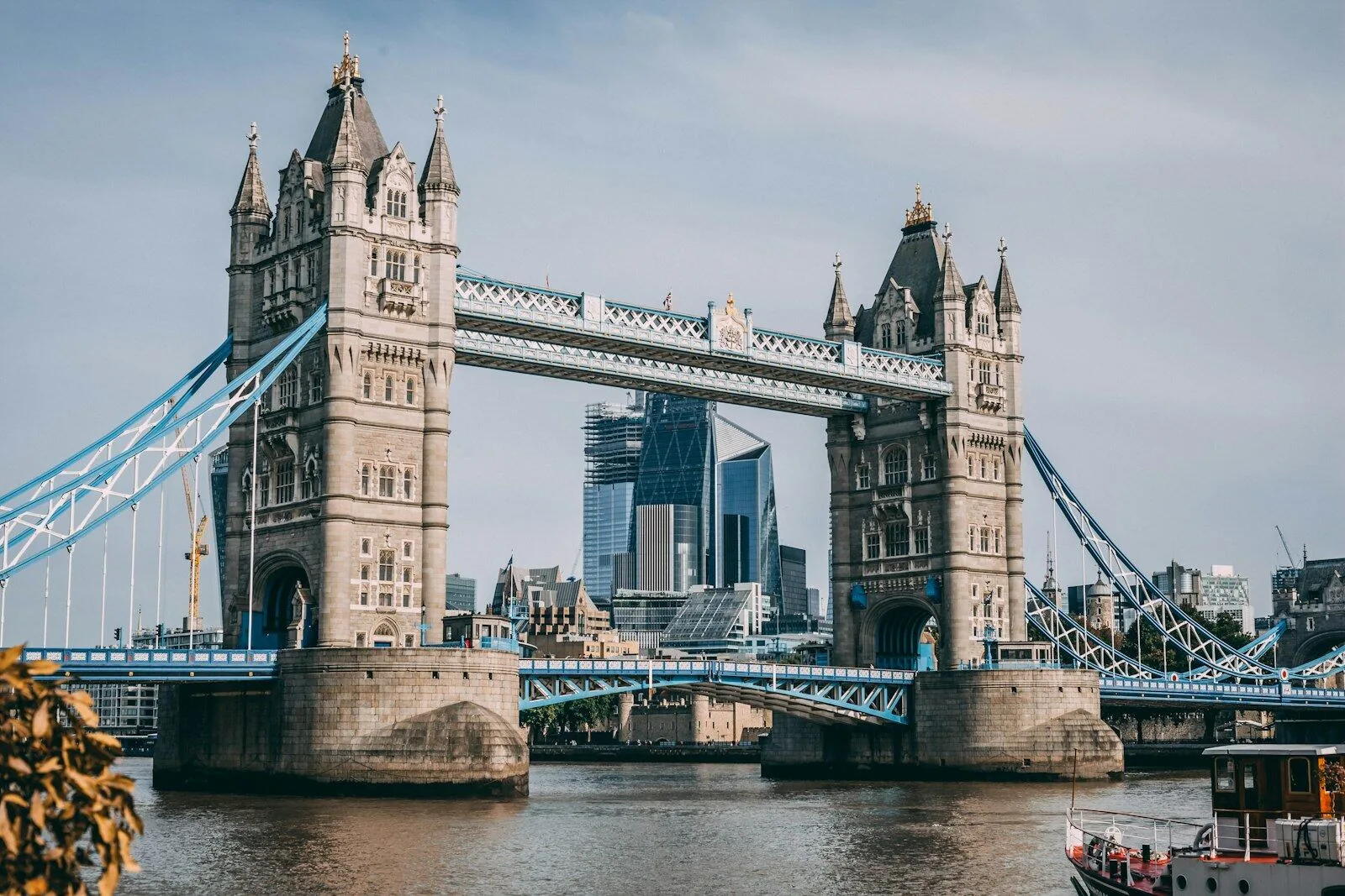 Tower Bridge and the City of London