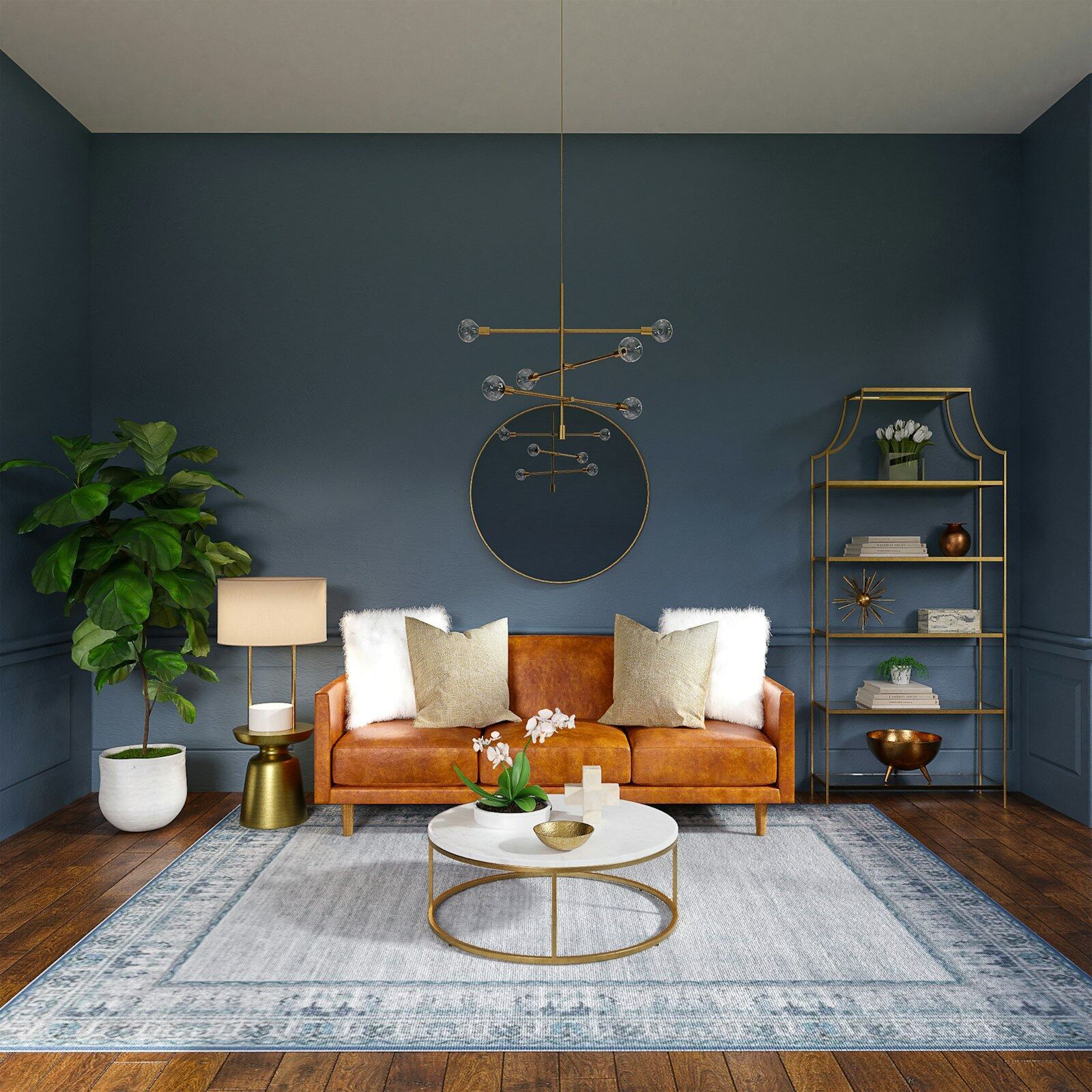 Feature Walls and Wall Coverings — example 3