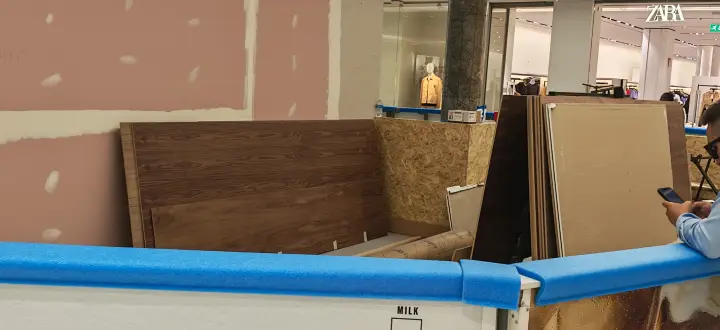 Equipment, flooring and bespoke joinery coordination during the fit-out